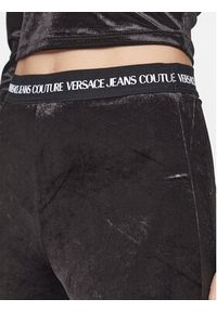 Versace Jeans Couture Spodnie materiałowe 75HAC1A7 Czarny Flared Leg. Kolor: czarny. Materiał: materiał, syntetyk #2