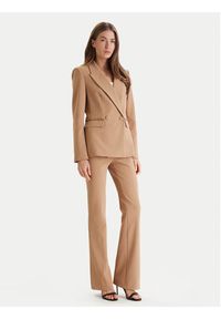Marciano Guess Marynarka 6RGN06 9373Z Beżowy Regular Fit. Kolor: beżowy. Materiał: syntetyk #5