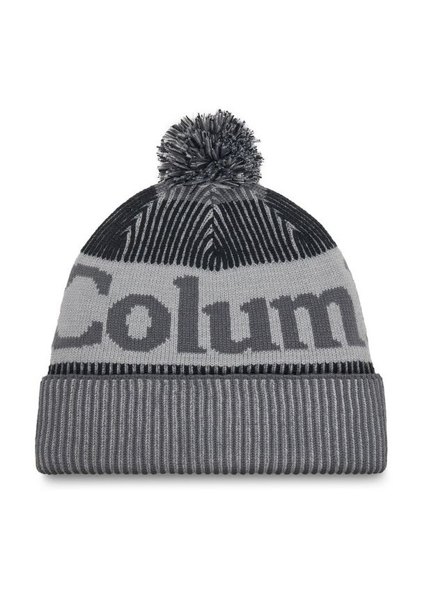columbia - Czapka Columbia. Kolor: szary. Materiał: polar