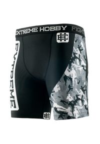 Spodenki Vale Tudo do MMA męskie EXTREME HOBBY COMBAT GAME. Kolor: czarny. Materiał: poliester, elastan