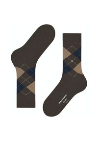 Skarpetki Burlington Dundee. Kolor: brązowy #1