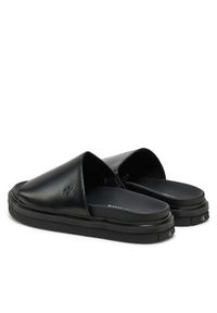 Calvin Klein Jeans Klapki Flat Molded Sandal Slide YW0YW01710 Czarny. Kolor: czarny. Materiał: skóra #6