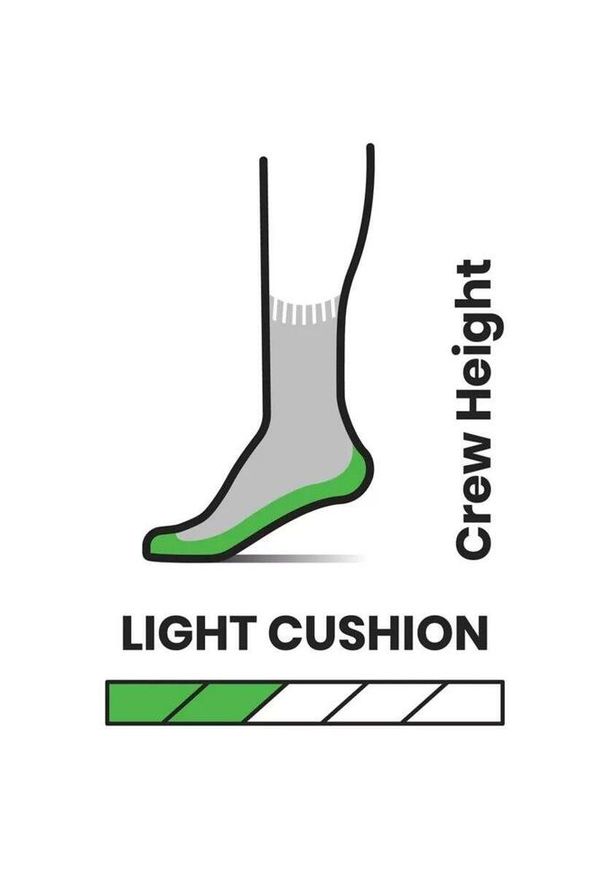 Skarpety Trekkingowe Damskie Smartwool Hike Light Cushion Crew Socks. Kolor: fioletowy, wielokolorowy, czarny, szary
