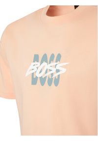 BOSS T-Shirt Bass 50561850 Różowy Regular Fit. Kolor: różowy. Materiał: bawełna #3