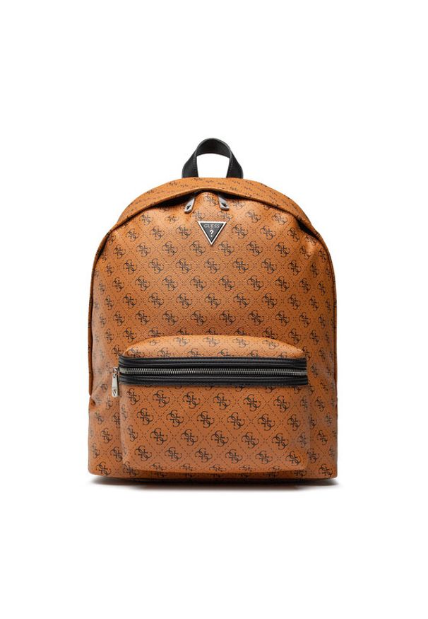 Guess Plecak Vezzola HMVZLA P2310 Brązowy. Kolor: brązowy. Materiał: skóra