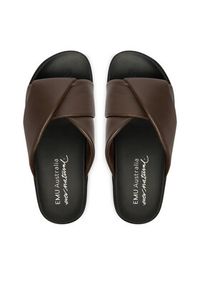 EMU Australia Klapki Selene W13309 Brązowy. Kolor: brązowy. Materiał: skóra #5