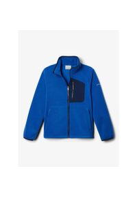 columbia - Kurtka chłopięca Columbia Fast Trek IV Fleece Full Zip. Kolor: niebieski. Materiał: polar. Sport: turystyka piesza