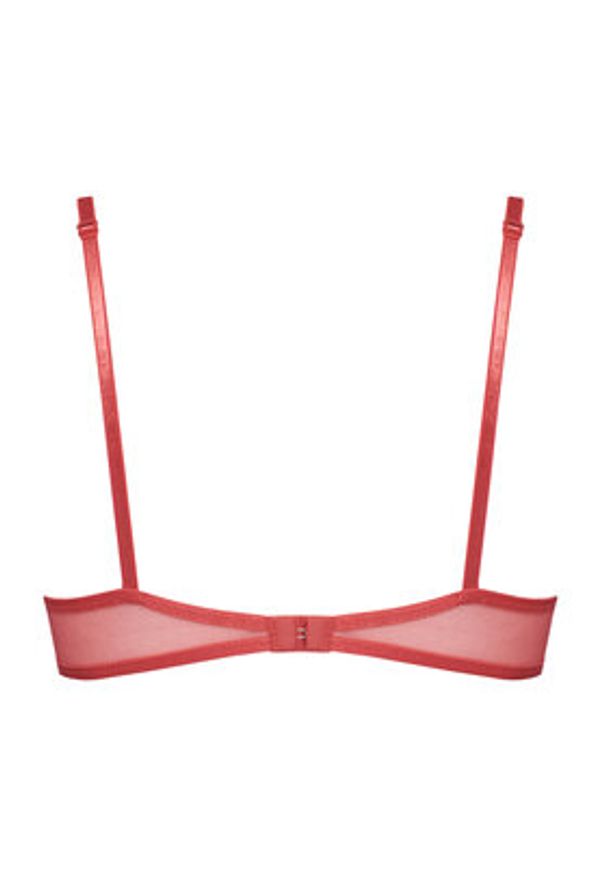 Triumph Biustonosz push-up Crazy Stupid Love 10222374 Koralowy. Kolor: pomarańczowy. Materiał: syntetyk. Rodzaj stanika: push-up