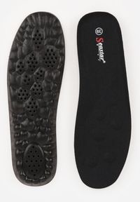 Renee - Czarne Sneakersy w Stylu Klasycznych Tenisówek na Grubej Podeszwie Yenoinne. Kolor: czarny #2