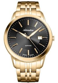 Zegarek męski Adriatica A8306.1116Q złoty. Kolor: złoty #1