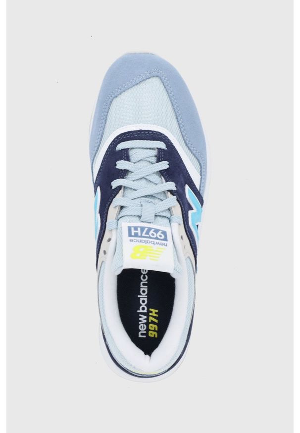 New Balance Buty na płaskiej podeszwie. Nosek buta: okrągły. Zapięcie: sznurówki. Kolor: niebieski. Obcas: na płaskiej podeszwie