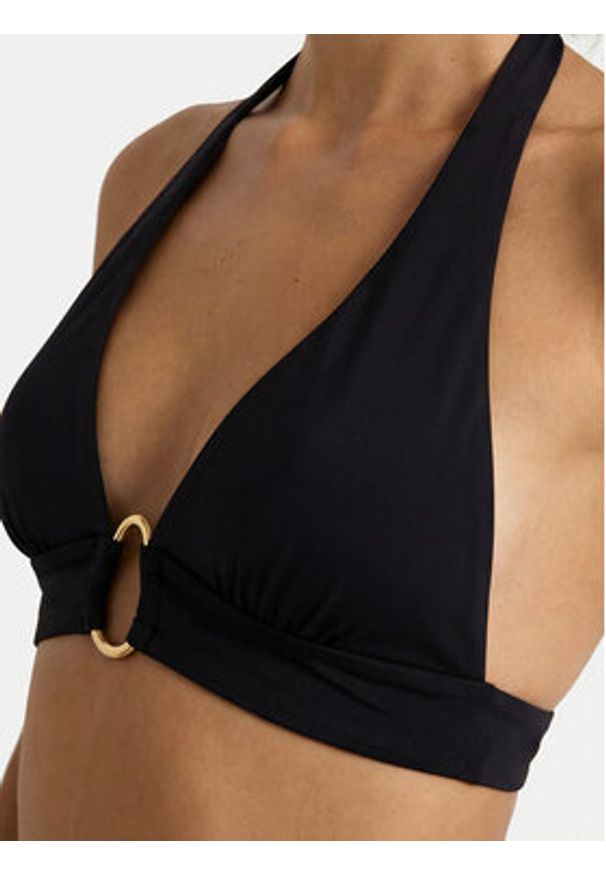 Guess Góra od bikini E6GJ14 KF590 Czarny. Kolor: czarny. Materiał: syntetyk