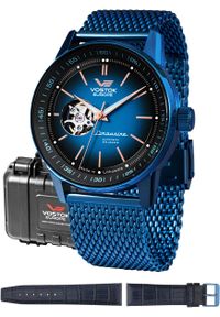 Zegarek Vostok Europe Zegarek męski Vostok Europe NH38A-560D681-SET niebieski. Kolor: niebieski #1