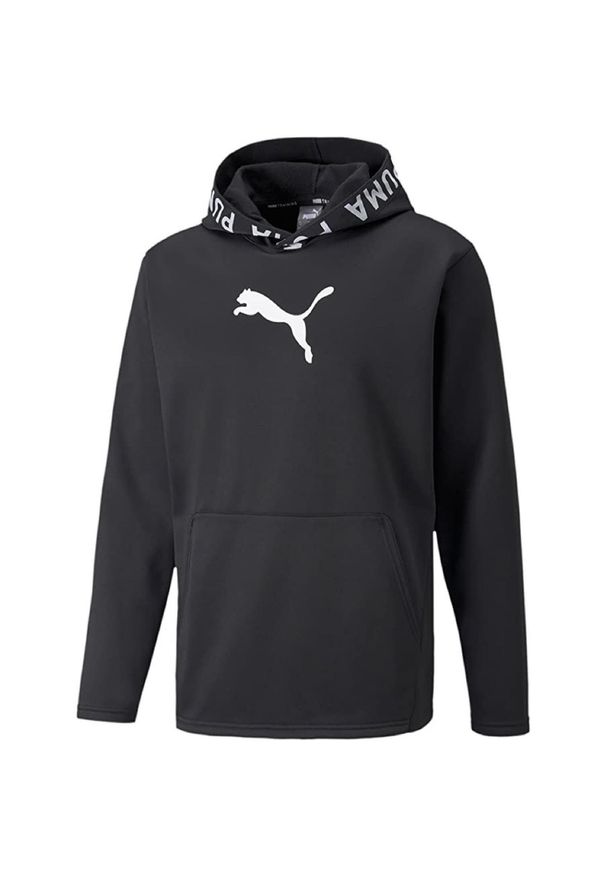 Bluza dresowa męska Puma TRAIN PWR. Kolor: brązowy, niebieski, czarny, zielony, wielokolorowy. Materiał: dresówka