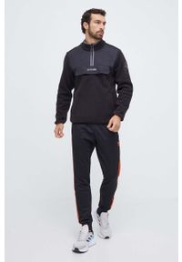 adidas Originals spodnie dresowe kolor czarny z aplikacją. Kolor: czarny. Materiał: dresówka. Wzór: aplikacja #3