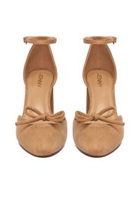 Jenny - JENNY Czółenka CEO-CD25-230-1 Beżowy. Kolor: beżowy. Materiał: materiał #3
