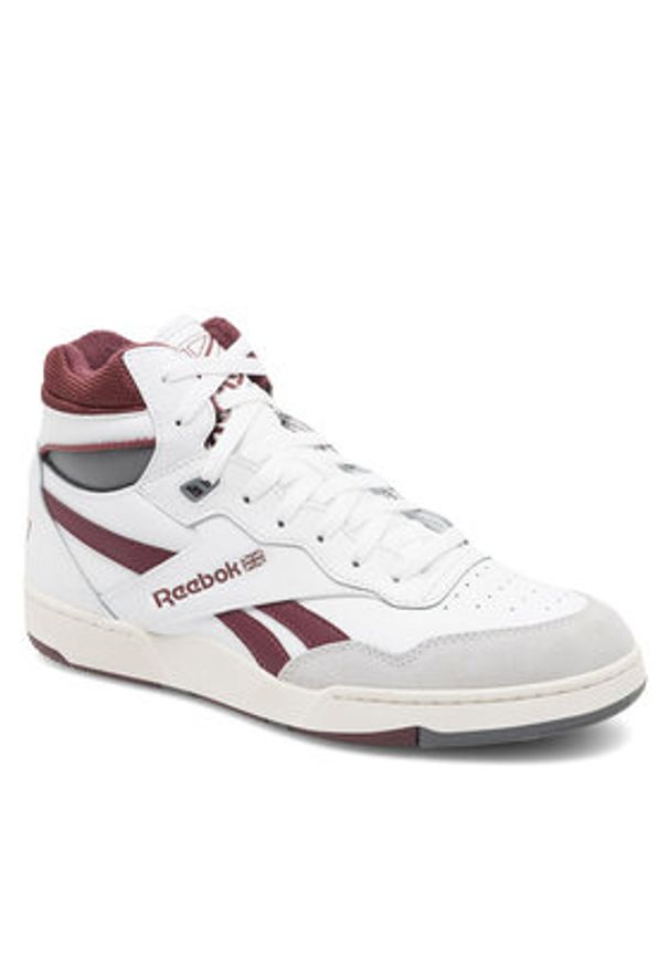 Reebok Sneakersy BB 4000 II Mid 100033844 Biały. Kolor: biały. Materiał: skóra