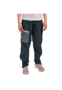 Spodnie dla dziewczynki Kilpi Hosio. Kolor: zielony. Materiał: nylon. Sezon: lato. Sport: turystyka piesza #1