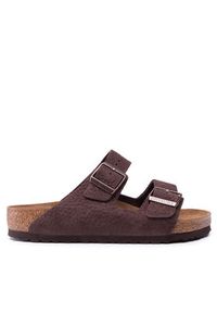 Birkenstock Klapki Arizona Bs 1022457 Brązowy. Kolor: brązowy. Materiał: zamsz, skóra #4