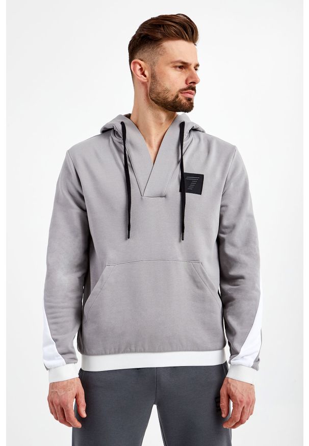 EA7 Emporio Armani - Bluza EA7 EMPORIO ARMANI. Typ kołnierza: kaptur