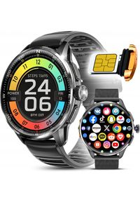 BLOW - Smartwatch Blow SMARTWATCH ZEGAREK 4G SIM LTE WiFi GPS APLIKACJE GOOGLE KAMERA HD ANDROID. Rodzaj zegarka: smartwatch #1