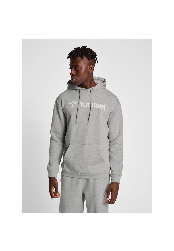 Bluza z kapturem Hummel Mover. Typ kołnierza: kaptur. Kolor: szary