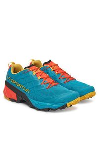 LA SPORTIVA - La Sportiva Buty do biegania Akyra II 44F614735 Niebieski. Kolor: niebieski. Materiał: materiał #5
