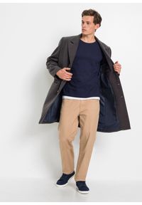 bonprix - Bluzka z długim rękawem (3 szt.). Kolor: niebieski. Materiał: jersey. Długość rękawa: długi rękaw. Długość: długie