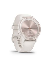 GARMIN - Garmin vivomove Sport biały. Rodzaj zegarka: cyfrowe. Kolor: biały. Styl: sportowy #6