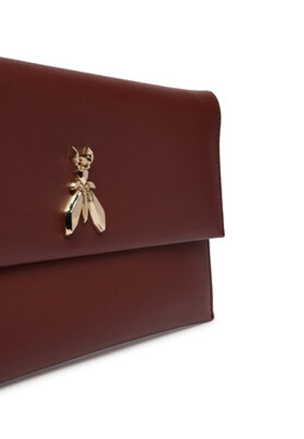 Patrizia Pepe Torebka CB5460/L011-B861 Brązowy. Kolor: brązowy. Materiał: skórzane