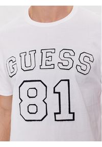 Guess T-Shirt Ss Cn M4RI22 K8FQ4 Biały Regular Fit. Kolor: biały. Materiał: bawełna #3