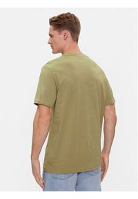 BOSS - Boss T-Shirt 50491706 Zielony Regular Fit. Kolor: zielony. Materiał: bawełna #4