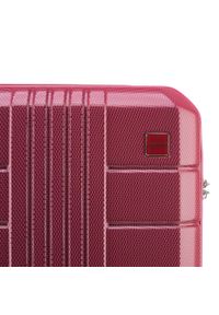 Wittchen - Zestaw walizek z polikarbonu żłobionych. Kolor: czerwony. Materiał: guma, poliester #2