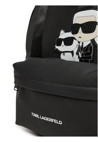 Karl Lagerfeld Kids Plecak Z30559 Czarny. Kolor: czarny. Materiał: materiał #4