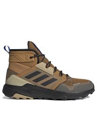 Adidas - Buty adidas Terrex Trailmaker Mid Cold.Rdy Hiking FZ3370 - brązowe. Kolor: brązowy. Materiał: syntetyk, guma, tkanina, materiał. Szerokość cholewki: normalna. Sezon: zima. Model: Adidas Terrex. Sport: wspinaczka