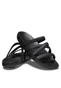 Crocs Klapki Splash Strappy Sandal 208217 Czarny. Kolor: czarny #6