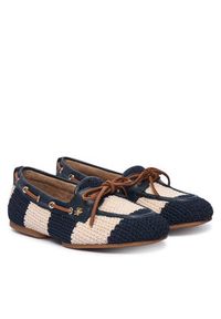 TOMMY HILFIGER - Tommy Hilfiger Mokasyny Th Flex FW0FW09506 Granatowy. Kolor: niebieski. Materiał: materiał #6