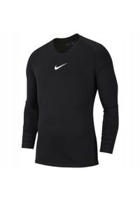 Koszulka termoaktywna do piłki nożnej męska Nike Dry Park sportowa. Kolor: czarny. Sport: piłka nożna