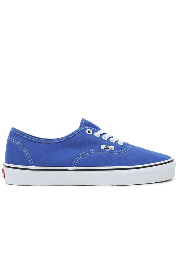 Buty Vans Color Theory Authentic VN0A5KS96RE1 - niebieskie. Zapięcie: sznurówki. Kolor: niebieski. Materiał: guma. Szerokość cholewki: normalna. Model: Vans Authentic