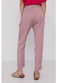 medicine - Medicine - Spodnie Basic. Okazja: na co dzień. Kolor: różowy. Styl: casual #4