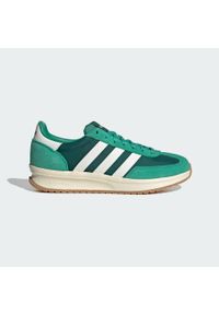 Adidas - Buty RUN 70s 2.0. Kolor: biały, zielony, wielokolorowy. Sport: bieganie