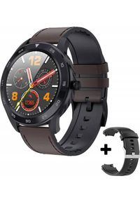 Smartwatch Bakeeley DT98 HD Czarno-brązowy. Rodzaj zegarka: smartwatch. Kolor: brązowy, czarny, wielokolorowy