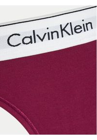 Calvin Klein Underwear Stringi 0000F3786E Fioletowy. Kolor: fioletowy. Materiał: bawełna