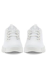 ecco - ECCO Sneakersy GRUUV W 21820360718 Biały. Kolor: biały. Materiał: skóra