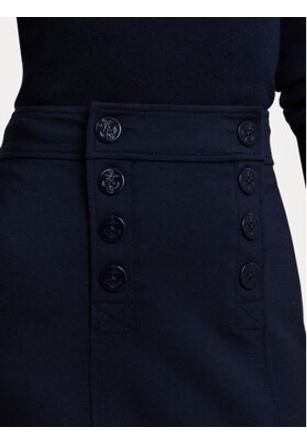 Lauren Ralph Lauren - LAUREN RALPH LAUREN Spódnica ołówkowa 200957618001 Granatowy Regular Fit. Kolor: niebieski. Materiał: wiskoza