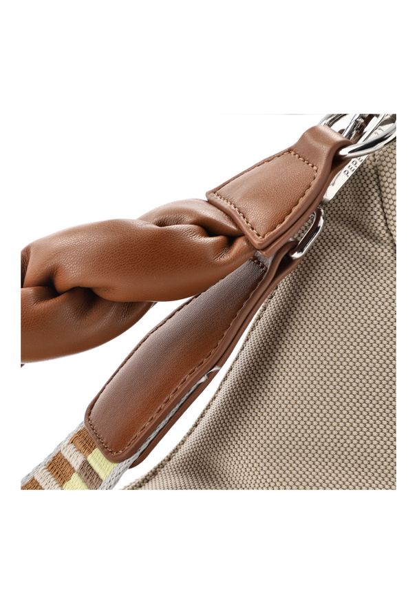 Brązowa Elegancka Torebka Damska Pepe Moll. Kolor: brązowy. Styl: elegancki