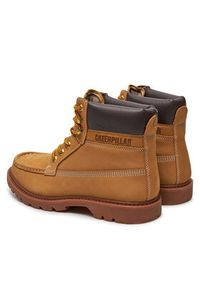 CAT Footwear Trapery Colorado Moc Toe P726065 Żółty. Kolor: żółty. Materiał: skóra #6