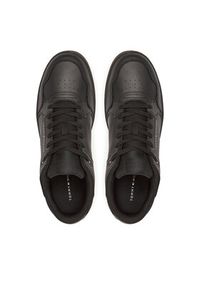 TOMMY HILFIGER - Tommy Hilfiger Sneakersy Basket Core Lite Lmix FM0FM05518 Czarny. Kolor: czarny. Materiał: skóra #3