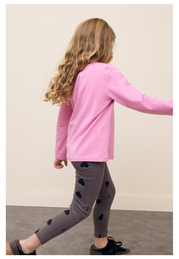 bonprix - Bluzka z długim rękawem, z elastycznej bawełny organicznej (3 szt.). Kolor: zielony. Materiał: bawełna. Długość rękawa: długi rękaw. Długość: długie. Wzór: nadruk, jednolity