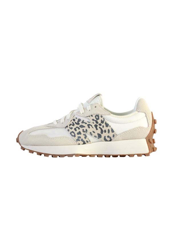Buty do chodzenia damskie New Balance 327. Okazja: na co dzień. Zapięcie: sznurówki. Kolor: biały. Materiał: guma, syntetyk, zamsz, materiał. Szerokość cholewki: normalna. Sport: turystyka piesza